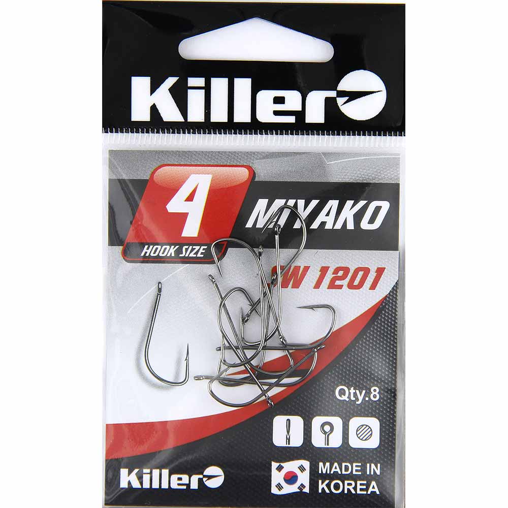 Крючки Killer MIYAKO №4 (1201)