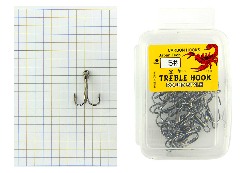 Тройник TREBLE HOOK  №5  (30шт)