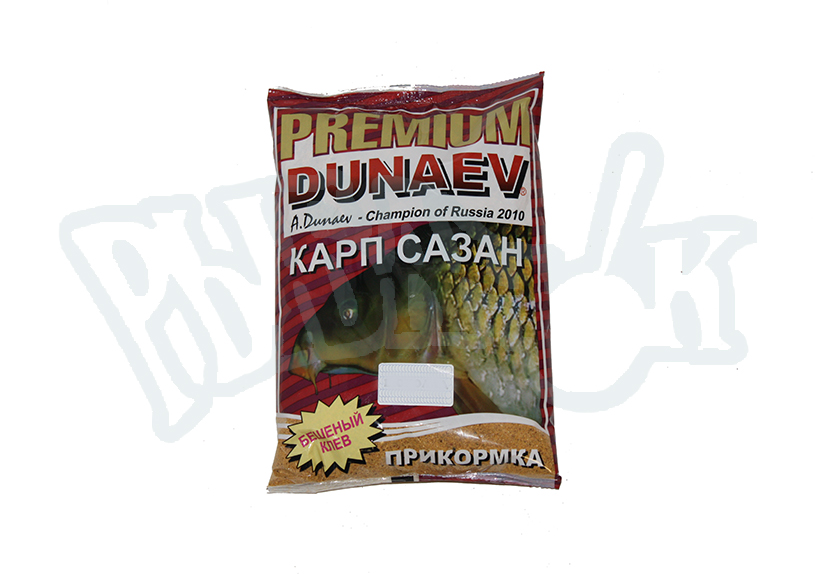 Прикормка "DUNAEV-PREMIUM" 1 кг Карп-Сазан-Красная