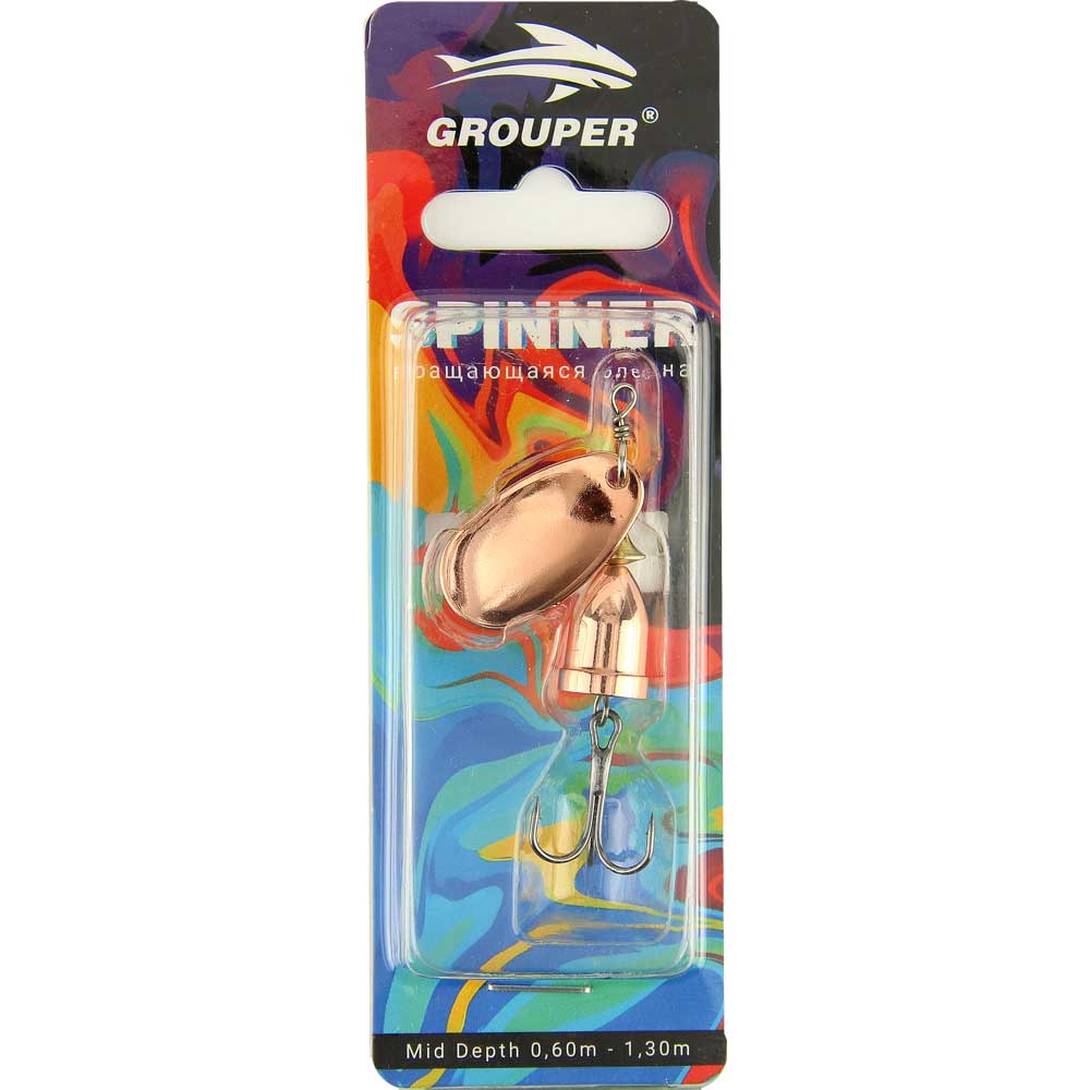 Блесна вертушка Spinner Grouper 2 цвет 014