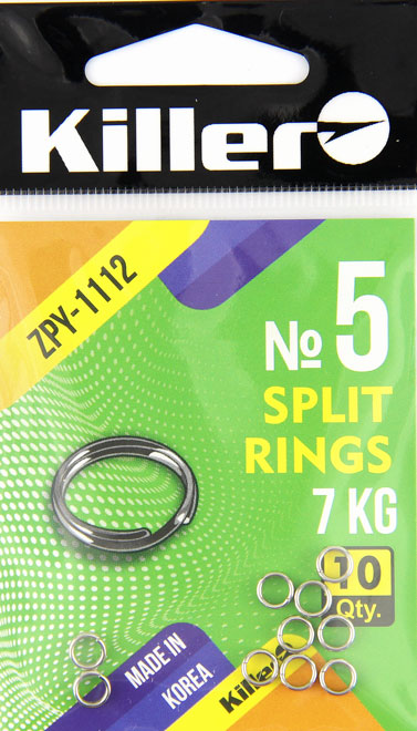Кольцо заводное Split rings №5 (1112)