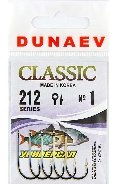 Крючок Dunaev Classic 212#1