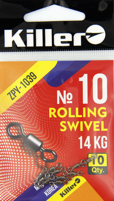 Вертлюг Rolling swivel №10 арт.1039