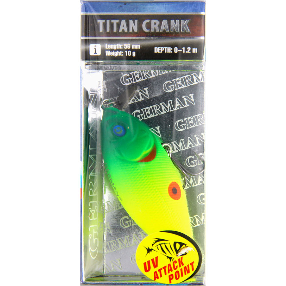 Воблер GERMAN Titan Crank 55mm 10гр TIC555 (цв.C112)