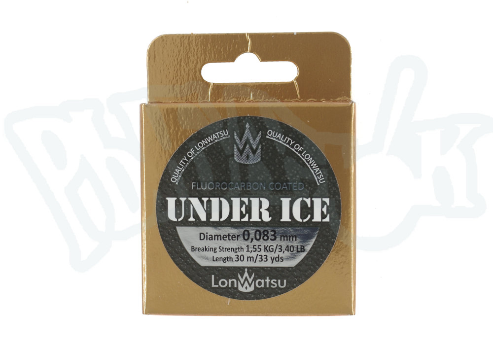 Леска Lonwatsu Under Ice 30м (цвет - темно-бронзовый) (0083)