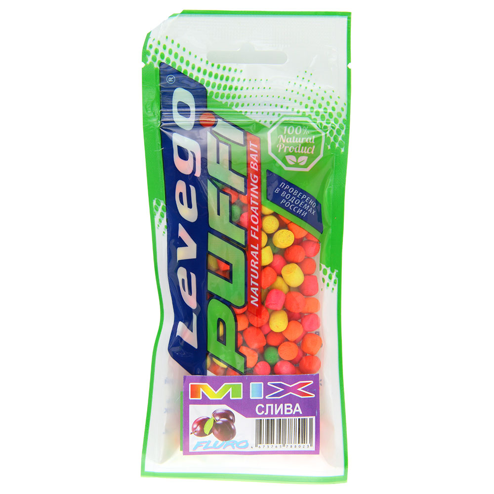 Тесто плавающее PUFFI LEVEGO mix 15гр СЛИВА
