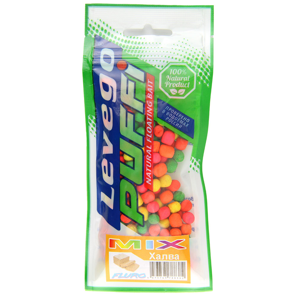 Тесто плавающее PUFFI LEVEGO mix 15гр ХАЛВА