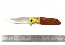 Нож FA40 складной BrowninG, на пояс, ручка дерево+металл
