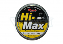 Леска Hi-Max F-Yellow желт 30м (010)зимняя