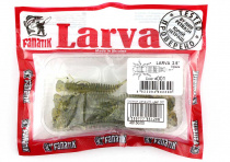Силикон Larva 2.5, цвет 001 (7шт)