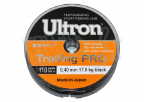 Леска ULTRON Trolling PRO 100м(040мм) 17кг.черн.