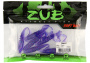 Приманка ZUB-TWIST  75мм-6шт, (цвет 610) фиолетовый с блестками