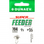 Крючок Dunaev Super Feeder 704 # 16 (упак.10шт)