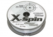 Леска X-Spin Deep Milk 28мм, 7.0кг, 100м, белый 