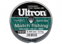 Леска ULTRON Match 100м (0181мм)