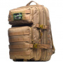 Рюкзак тактический RU 064 цвет Бежевый ткань Оксфорд (Объем 35 л)