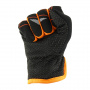 Перчатки Jaok Wonderful текстиль черно оранж.