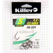 Крючки Killer 4x-ISEAMA  №5 (024)