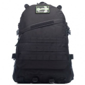 Рюкзак тактический RU 010 цвет Черный Оксфорд (Объем 45 л)