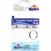Заводные кольца "Marlin's" Stainless Steel  4мм уп. 10шт. SS8200-004