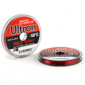 Леска ULTRON Red Killer 0,18 мм, 3,8 кг, 30 м, красная