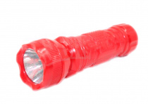 Фонарь ручной диод-1 пластик красный (DF-918)
