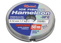 Леска Hameleon ICE Fishing 50м, серебряный (014)