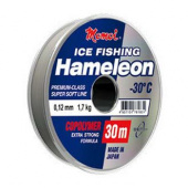 Леска Hameleon ICE Fishing 30м, серебряный (027)