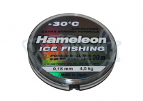 Леска Hameleon ICE Fishing 30м, серебряный (018)