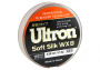 Леска плетенка ULTRON WX 8 Soft Silk 100м(0.08мм) 6.5кг, оранж.