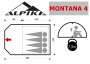 Палатка кемпинговая ALPIKA Montana-4 4-х местная