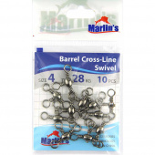 Карабины "Marlin's" SH4011-004 Barrel Cross-Line Swivels уп. 10шт. SH4011-004