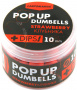 Плавающие бойлы-DUMBELLS+DIPS с ароматом клубники 10мм 60г. (банка) 