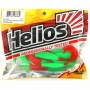 Твистер Helios Hybrid  2.75*/7.0см Lime/Red (7шт) HS-13-021
