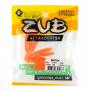 Приманка ZUB-BLEAK 50мм-10шт, (цвет 250) морковный с блестками