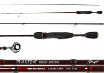 Спиннинг Phantom Trout Special 662UL 1.98m 1-7gr