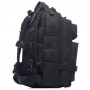 Рюкзак тактический RU 043 цвет Черный ткань Оксфорд (Объем 20 л)