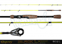 Спиннинг Osprey Black Label 2,4м (802UL) (2-12г) пробковая ручка 