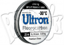 Леска ULTRON Fluorocarbon 25м (011)