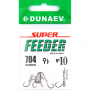 Крючок Dunaev Super Feeder 704 # 10 (упак.10шт)