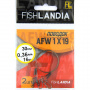 Поводок Fishlandia AFW 1x19 нитей D0.36mm, 16кг,30см (уп=2шт)