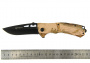Нож B097G складной (ElFmonkey) на пояс, рисунок Лес 