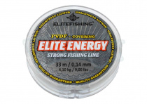 Леска Elitefishing ELITE ENERGY 33м (цвет - прозрачный) (018)