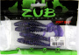 Приманка ZUB-TWIST 100мм-4шт, (цвет 610) фиолетовый с блестками