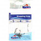 Застежка безузловая "Marlin's" Wrapping Snap size S уп.10шт. SH7011-000