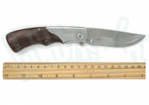 Нож скл. S140 Уралец дерево чехол