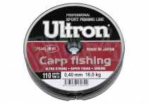 Леска ULTRON Carp Fishing100м(0,37мм 13кг корич