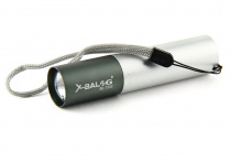 Фонарь ручной линза металл. выдвижной USB BL-1502