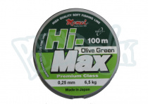 Леска Hi-Max Olive Green 100м (012)