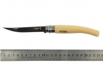 Нож филейный Opinel №10, нерж. сталь, рукоять бук (000517)